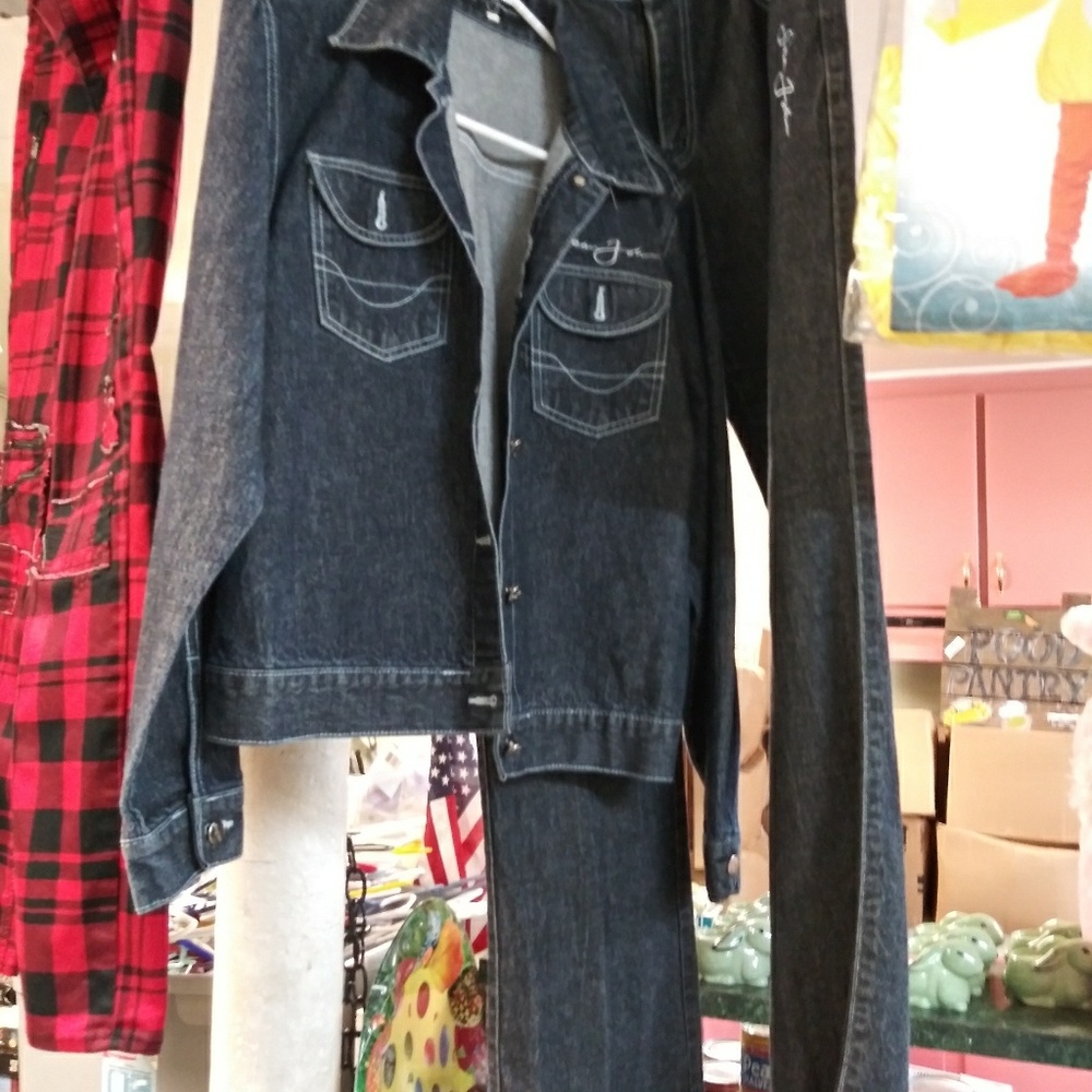 Sean john jacket and jeans